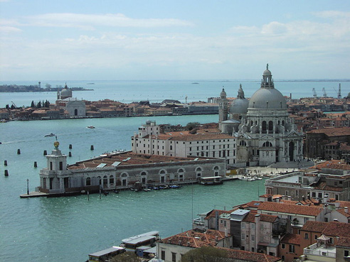 The city of Venice, built on 117 islands