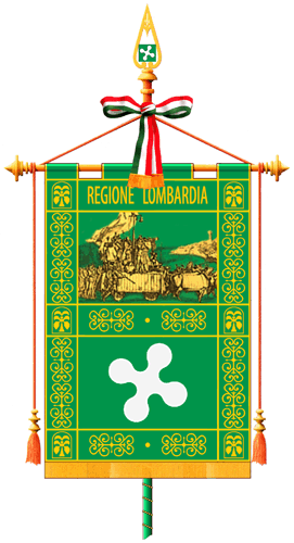 Il Gonfalone della Regione Lombardia